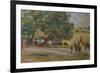 Manoeuvres Near Moscow, 1930-1933-Nikolai Pavlovich Ulyanov-Framed Giclee Print