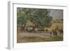 Manoeuvres Near Moscow, 1930-1933-Nikolai Pavlovich Ulyanov-Framed Giclee Print