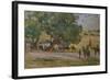 Manoeuvres Near Moscow, 1930-1933-Nikolai Pavlovich Ulyanov-Framed Giclee Print