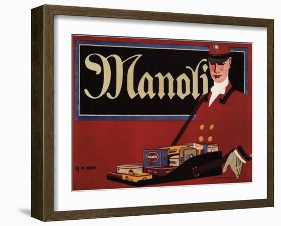 Manoli, 1911-Hans Rudi Erdt-Framed Giclee Print