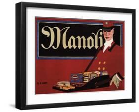 Manoli, 1911-Hans Rudi Erdt-Framed Giclee Print