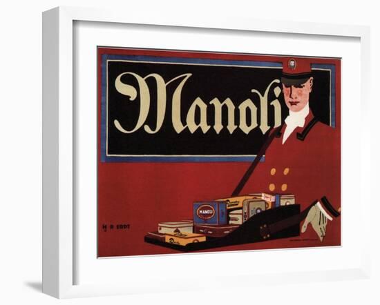 Manoli, 1911-Hans Rudi Erdt-Framed Giclee Print