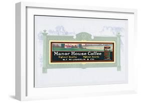 Manor House Coffee-null-Framed Art Print