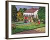 Manor House in Kertvelyes, 1907-Jozsef Rippl-Ronai-Framed Giclee Print