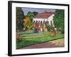 Manor House in Kertvelyes, 1907-Jozsef Rippl-Ronai-Framed Giclee Print