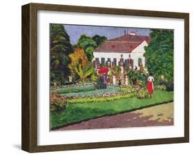 Manor House in Kertvelyes, 1907-Jozsef Rippl-Ronai-Framed Giclee Print