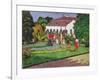 Manor House in Kertvelyes, 1907-Jozsef Rippl-Ronai-Framed Giclee Print