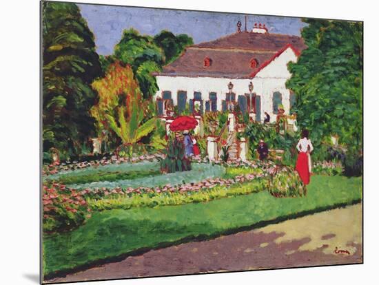 Manor House in Kertvelyes, 1907-Jozsef Rippl-Ronai-Mounted Giclee Print