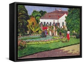 Manor House in Kertvelyes, 1907-Jozsef Rippl-Ronai-Framed Stretched Canvas