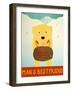 Mans Best Friend Yellow-Stephen Huneck-Framed Giclee Print