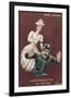 Mans Reward, Suffragette in Action-null-Framed Art Print