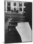 Manscript of Darwin's Theory, First Made Public in This Room of Linnean Society-Mark Kauffman-Mounted Photographic Print
