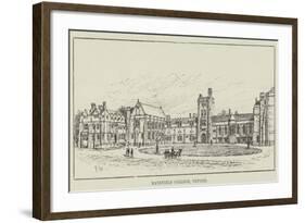 Mansfield College, Oxford-Frank Watkins-Framed Giclee Print