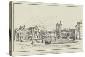 Mansfield College, Oxford-Frank Watkins-Stretched Canvas