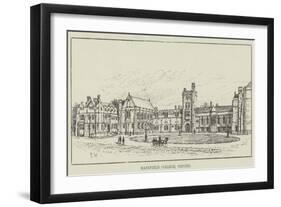 Mansfield College, Oxford-Frank Watkins-Framed Premium Giclee Print