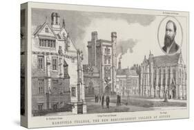 Mansfield College, the New Nonconformist College at Oxford-Henry William Brewer-Stretched Canvas