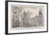 Mansfield College, the New Nonconformist College at Oxford-Henry William Brewer-Framed Giclee Print