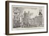 Mansfield College, the New Nonconformist College at Oxford-Henry William Brewer-Framed Giclee Print