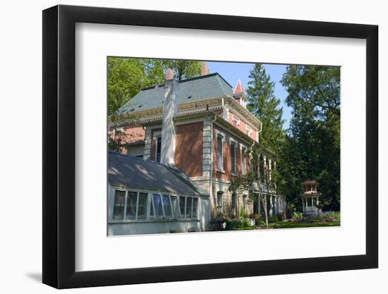 Mansion and Gazebo in New Ulm-jrferrermn-Framed Photographic Print