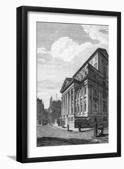 Mansion House 1810-JR Thompson-Framed Art Print