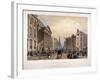 Mansion House and Cheapside, London, 1851-Thomas Picken-Framed Giclee Print