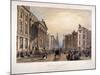 Mansion House and Cheapside, London, 1851-Thomas Picken-Mounted Giclee Print