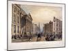 Mansion House and Cheapside, London, 1851-Thomas Picken-Mounted Giclee Print