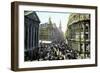 Mansion House and Cheapside, London, Early 20th Century-null-Framed Premium Giclee Print