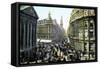 Mansion House and Cheapside, London, Early 20th Century-null-Framed Stretched Canvas