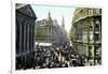 Mansion House and Cheapside, London, Early 20th Century-null-Framed Giclee Print