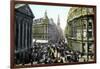 Mansion House and Cheapside, London, Early 20th Century-null-Framed Giclee Print