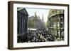 Mansion House and Cheapside, London, Early 20th Century-null-Framed Giclee Print