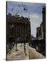 Mansion House, Bank, August-Tom Hughes-Stretched Canvas