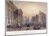 Mansion House (Exterior), London, 1851-Thomas Picken-Mounted Giclee Print