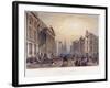 Mansion House (Exterior), London, 1851-Thomas Picken-Framed Giclee Print