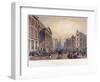 Mansion House (Exterior), London, 1851-Thomas Picken-Framed Giclee Print