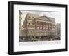 Mansion House (Exterior), London, 1863-Day & Son-Framed Giclee Print