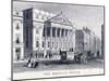 Mansion House (Exterior), London, C1830-R Acon-Mounted Giclee Print