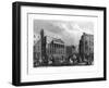 Mansion House, London, 19th Century-J Woods-Framed Giclee Print