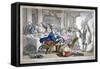 Mansion House Monitor, 1809-Thomas Rowlandson-Framed Stretched Canvas