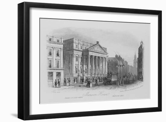 Mansion House-null-Framed Giclee Print