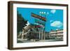 Mansion View Lodge Motel-null-Framed Art Print