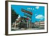 Mansion View Lodge Motel-null-Framed Art Print