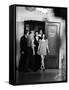 Manson Family Member Susan Atkins Leaving the Grand Jury Room After Testifying-Ralph Crane-Framed Stretched Canvas