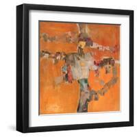 Mansour-Mohammed Jassim Al-Zubaidi-Framed Art Print