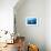 Manta Ray with Remora (Manta Birostris)-Reinhard Dirscherl-Framed Photographic Print displayed on a wall