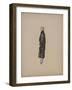 Manteau breitschwantz doublé duveteux verte-Madeleine Vionnet-Framed Giclee Print