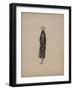 Manteau breitschwantz doublé duveteux verte-Madeleine Vionnet-Framed Giclee Print