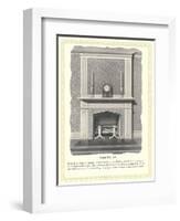 Mantel Treatment-null-Framed Art Print