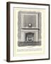 Mantel Treatment-null-Framed Art Print